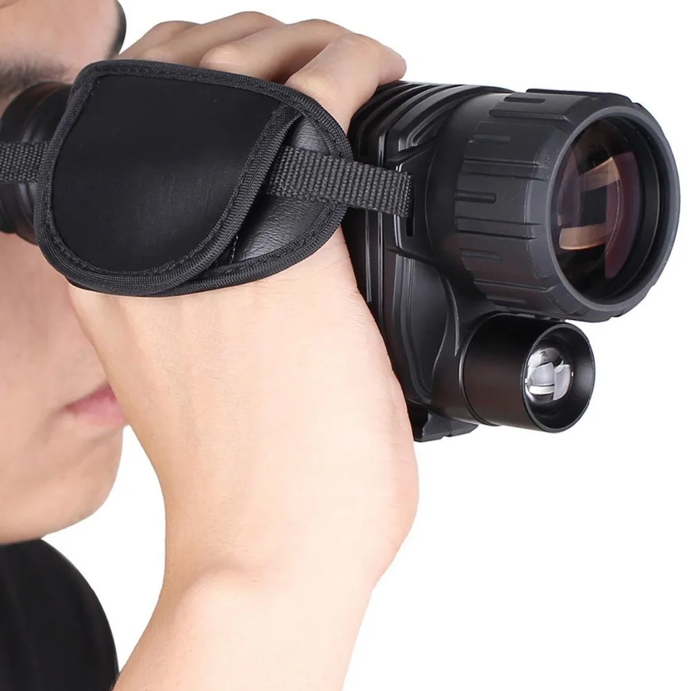 

Hunting night vision riflescope monocular device scope optics sight Tactical digital Infrared binoculars with Flashlight