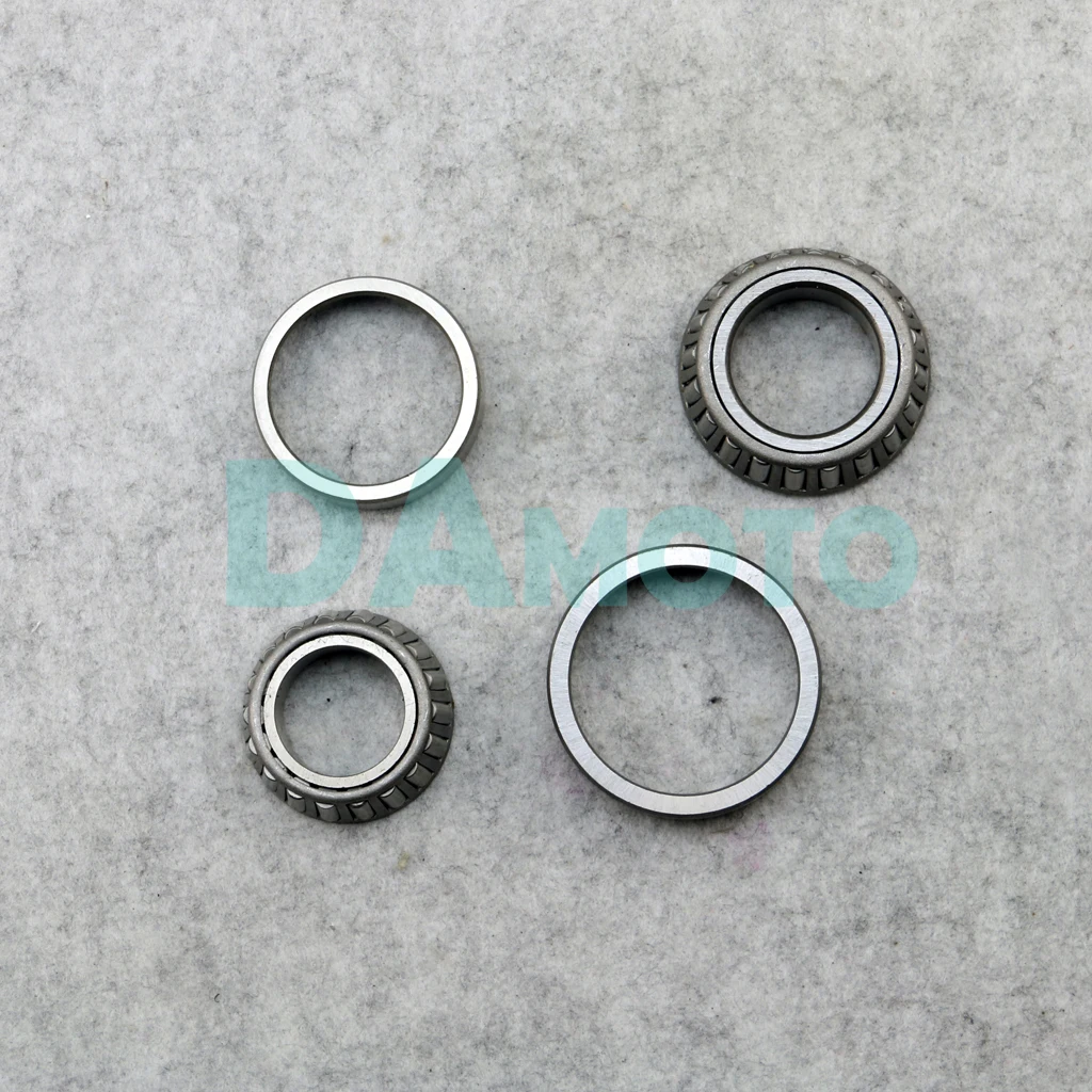 Moto Racing Tapered Steering Head Bearing Threst Kit For Honda Vt250
