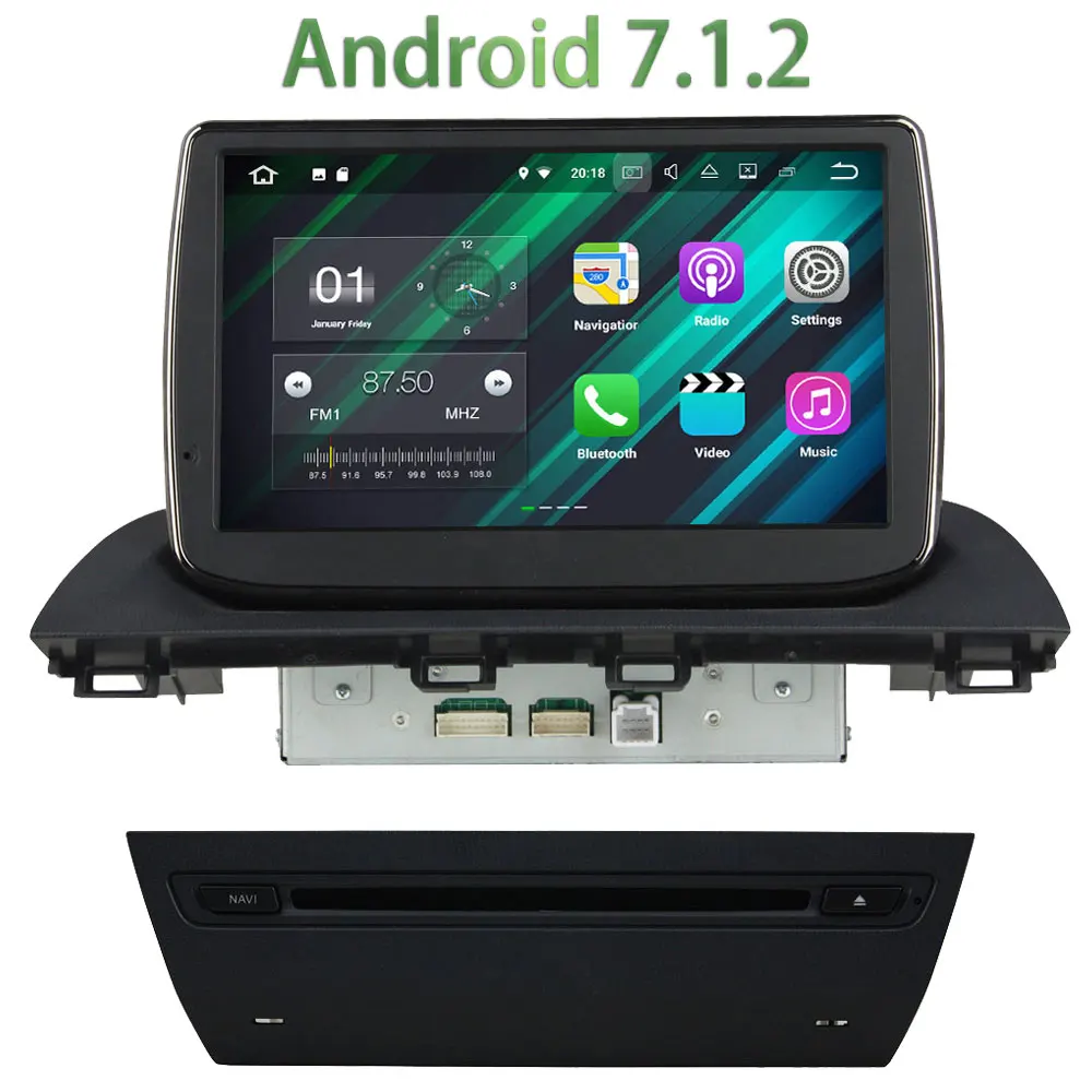 2GB RAM 1 Din Android 7 1 2 Quad core Car Radio Multimedia Stereo Player GPS