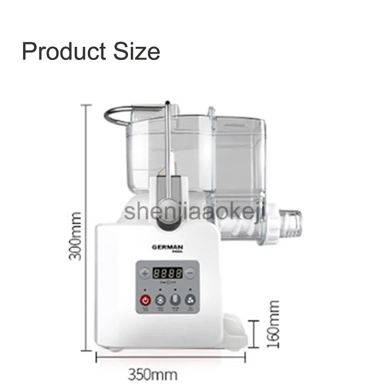 PAM-181W электрическая лапша, домашняя Автоматическая заготовка для кожи, многофункциональный тестомеситель, блендер, машина для