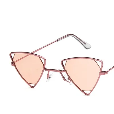 oversized square sunglasses Yoovos 2021 New Punk Sunglasses Women Triangle Oculos New Vintage Glasses Openwork Metal Frame Fashion Sun Glasses Men Okulary coach sunglasses Sunglasses