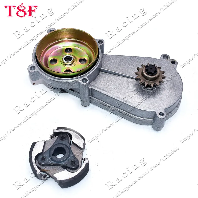 

T8F Clutch Drum Gear Box 11T 13T 14T 17T 19T 20T For 47cc 49cc Minimoto Kid Mini ATV Quad Dirt Bike
