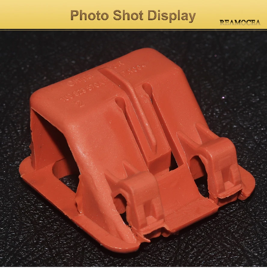Reamocea 1U0823570A Orange Plastic Car Roomster Hood Bonnet Rod Stay Bracket Buckle Clip For Skoda Fabia Octavia MK2 2004-2013 (11)