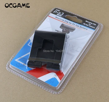 

20pcs/lot New Black TV Clip Bracket Adjustable Mount Holder Stand For Playstation 3 PS3 Move Eye Camera Game Accessories OCGAME