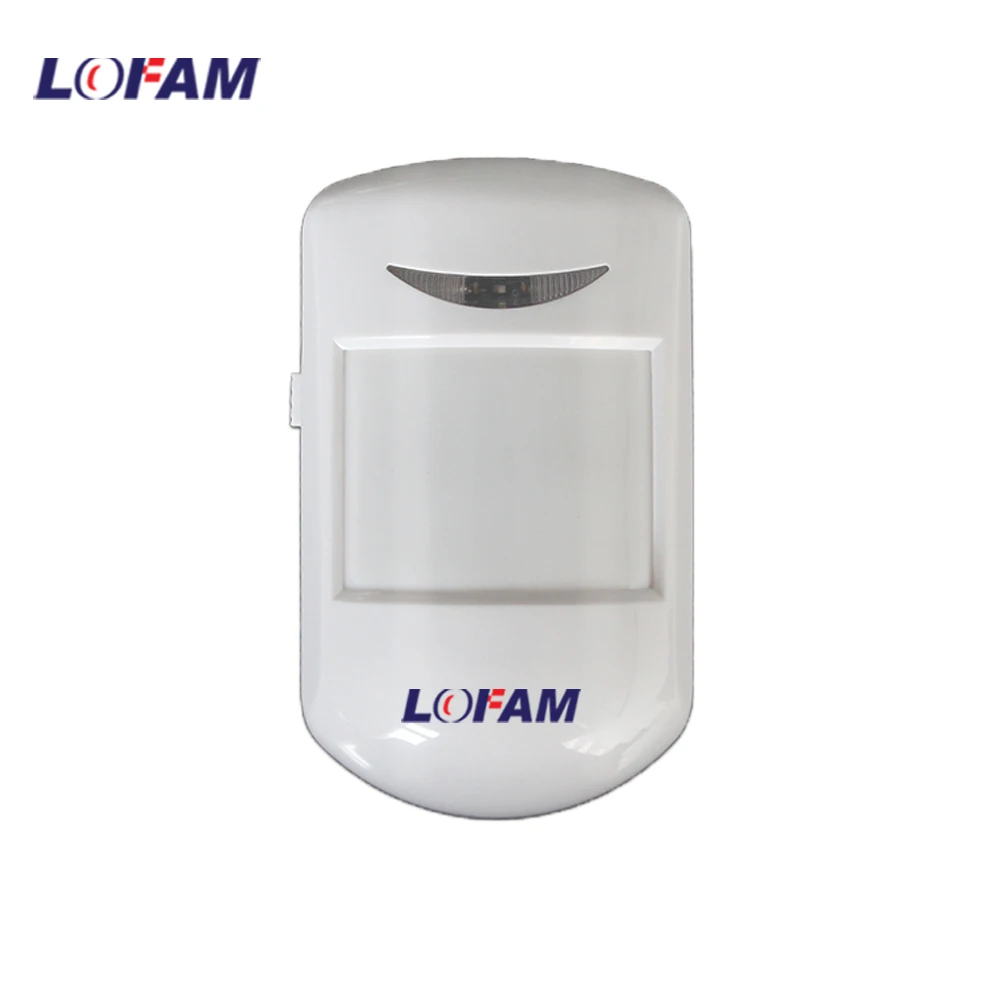 

LOFAM Wireless PIR detector wireless 433MHz PIR motion sensor for Home Security GSM Alarm System