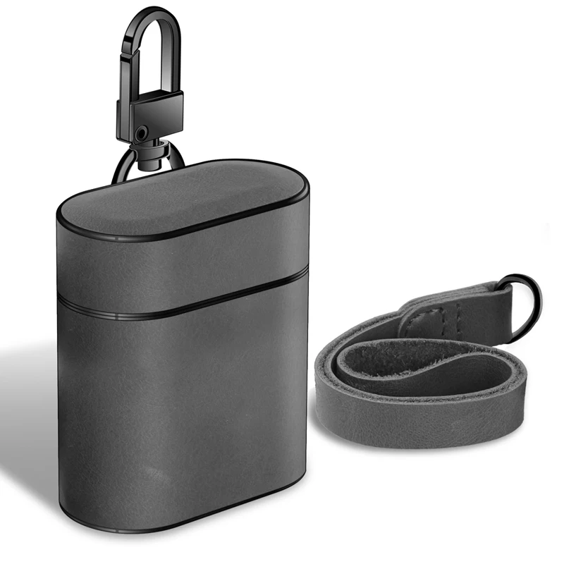 Новый кожаный чехол для AirPods Airpod противоударный защитный футляр Air Pods