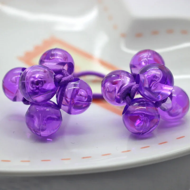 Beli Grosir Modis 8 Pcs Elastis Rambut Band Manik manik Bunga Karet Gelang Anak anak Scrunchies untuk Anak Perempuan Aksesoris Rambut