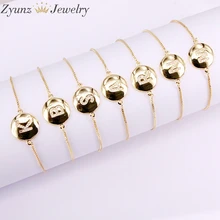 10strands ZYZ304-9031 модные браслет с овальными цветок Форма CZ микро проложить Разъем для Для женщин браслет