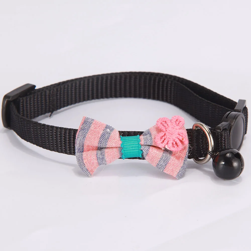 cat collar black sku
