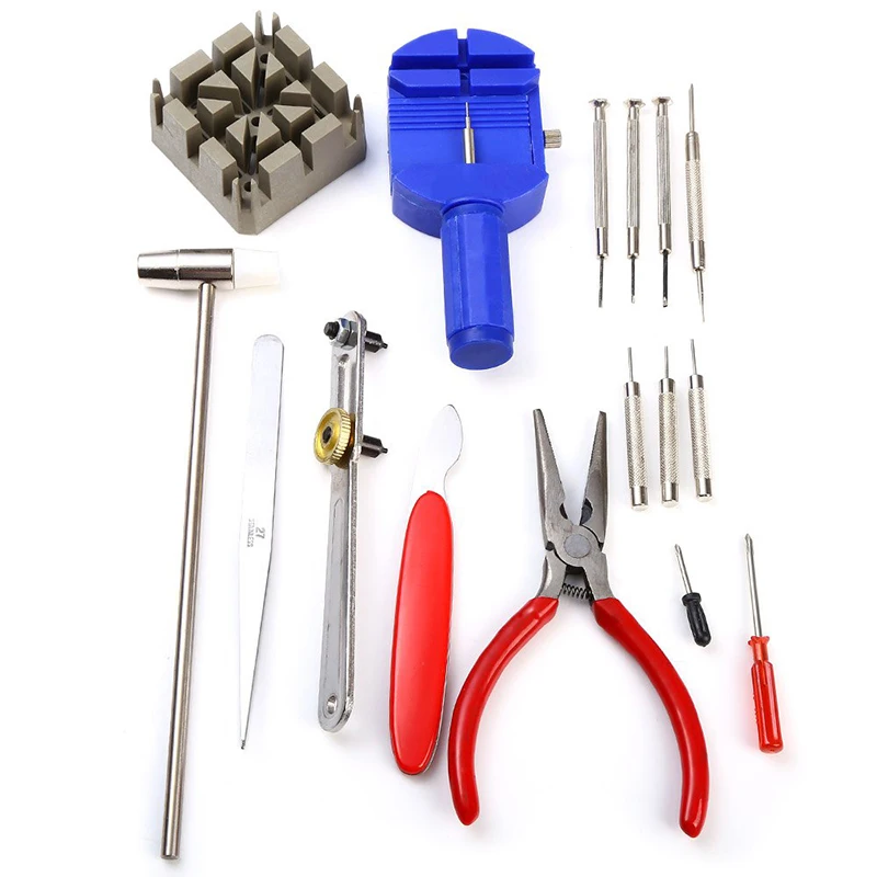 

Watch Repair Table Tool Opener Tool-Clock Watch Repair Kit Makeup Products Remover Screwdrivers Tweezer Watchmaker Dedicated