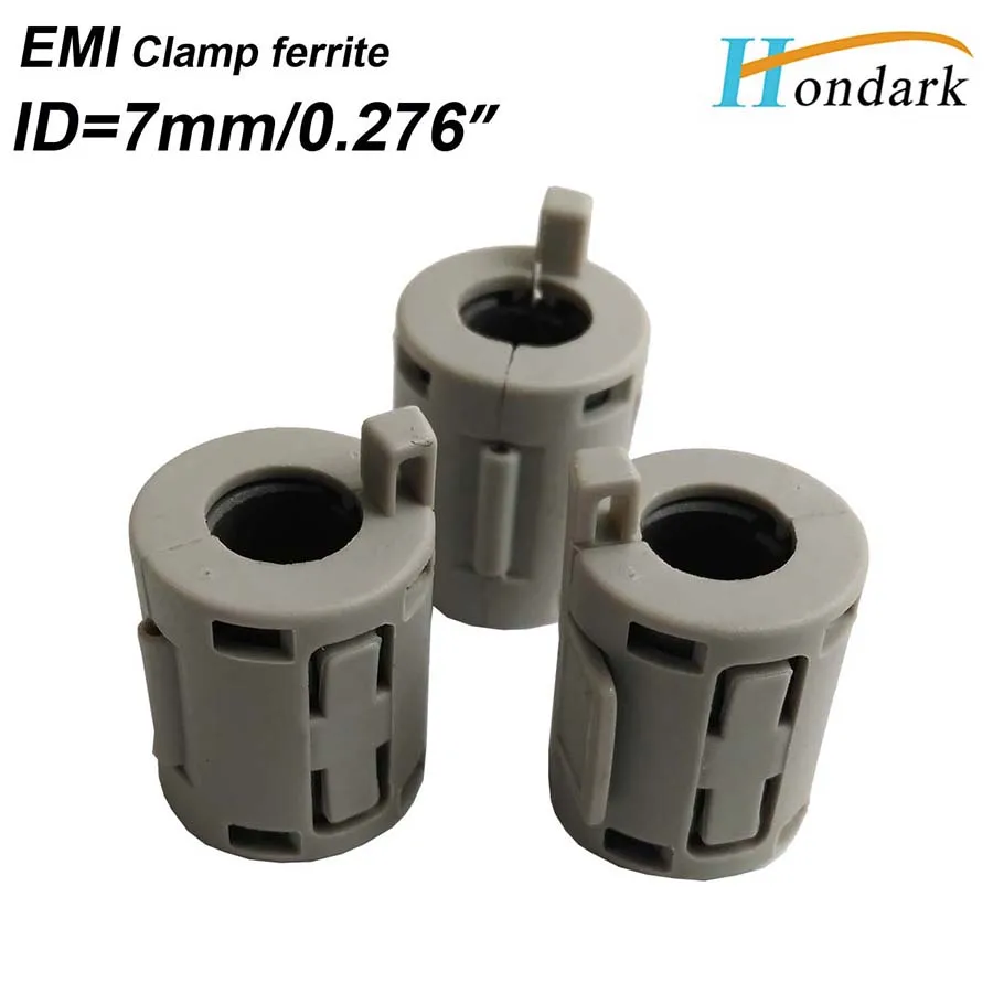 80pcs Inner 11mm 0.43 Inch Split Filter Ferrite Core Ferrite Ring Rf Choke Ferrite Bead Uf110a Black