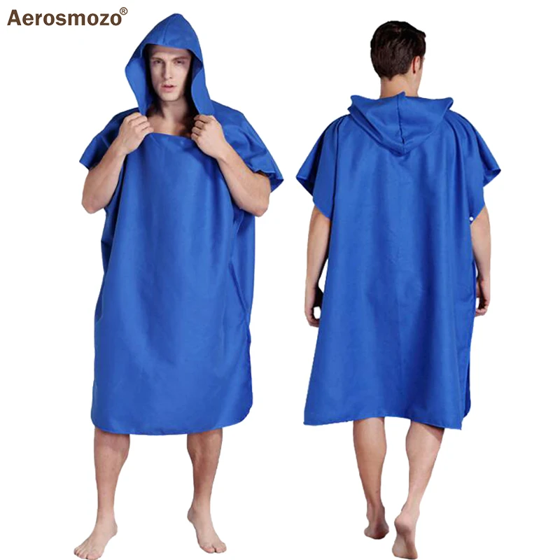 

90*110 Adults Surfing Poncho Fast Drying & Easy To Change Clothes Blanket for Surfer Get Changed Easily Cloak