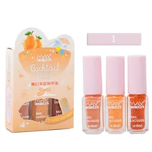 Инструменты для ногтей коктейльное с аккумулятором, трехцветная Magic градиентный Набор лаков для ногтей 3 бутылки 1 Набор Для женщин маникюрный набор для макияжа L03