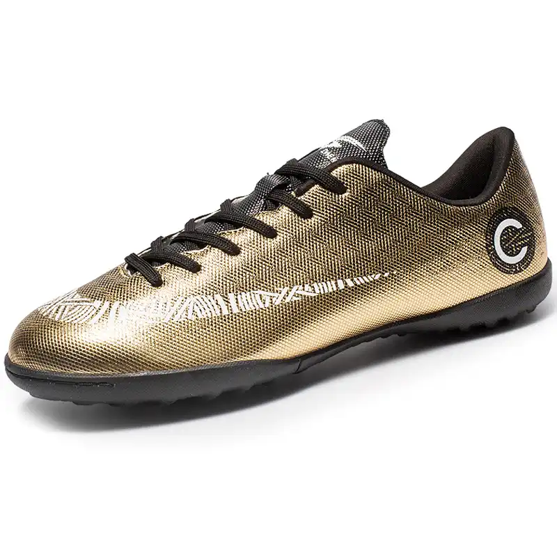 gold turf shoes