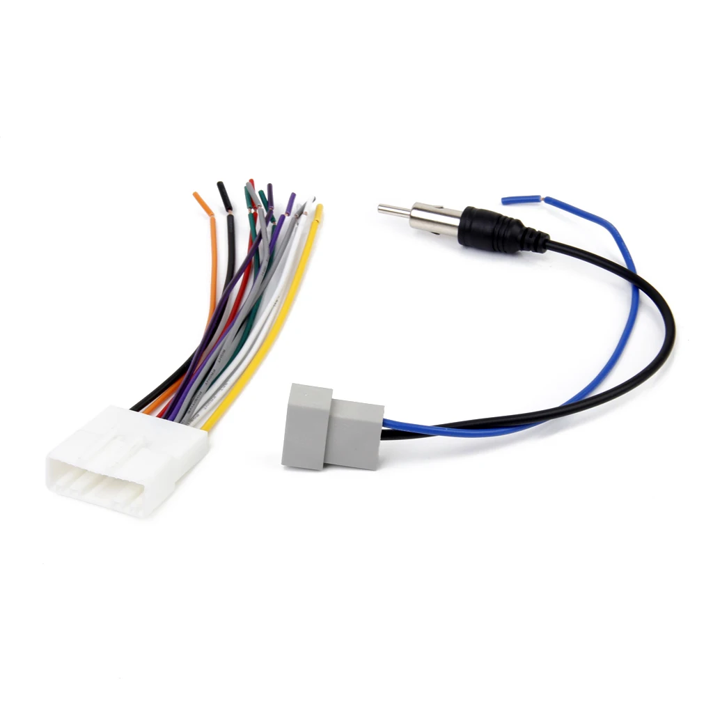 

Car Radio FM Antenna Cable Connector Cable & Radio Stereo Wire Harness Adaptor Plugs For Nissan / LiWei For Qashqai / Sunny / Ti