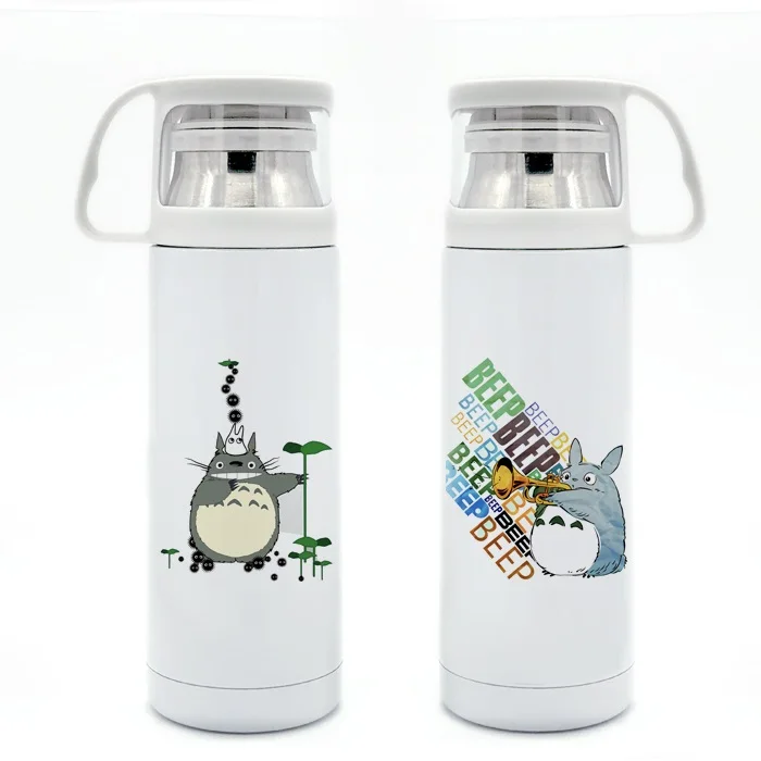 Термос OUSSIRRO из нержавеющей стали 350/500 мл|thermo cup|stainless steel thermos cupthermos totoro |
