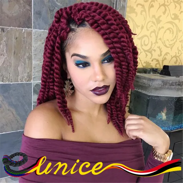 12 Havana Mambo Twist Crochet Braid Hair 12 Havana Mambo Twist Crochet Braid Hair Senegalese Extension