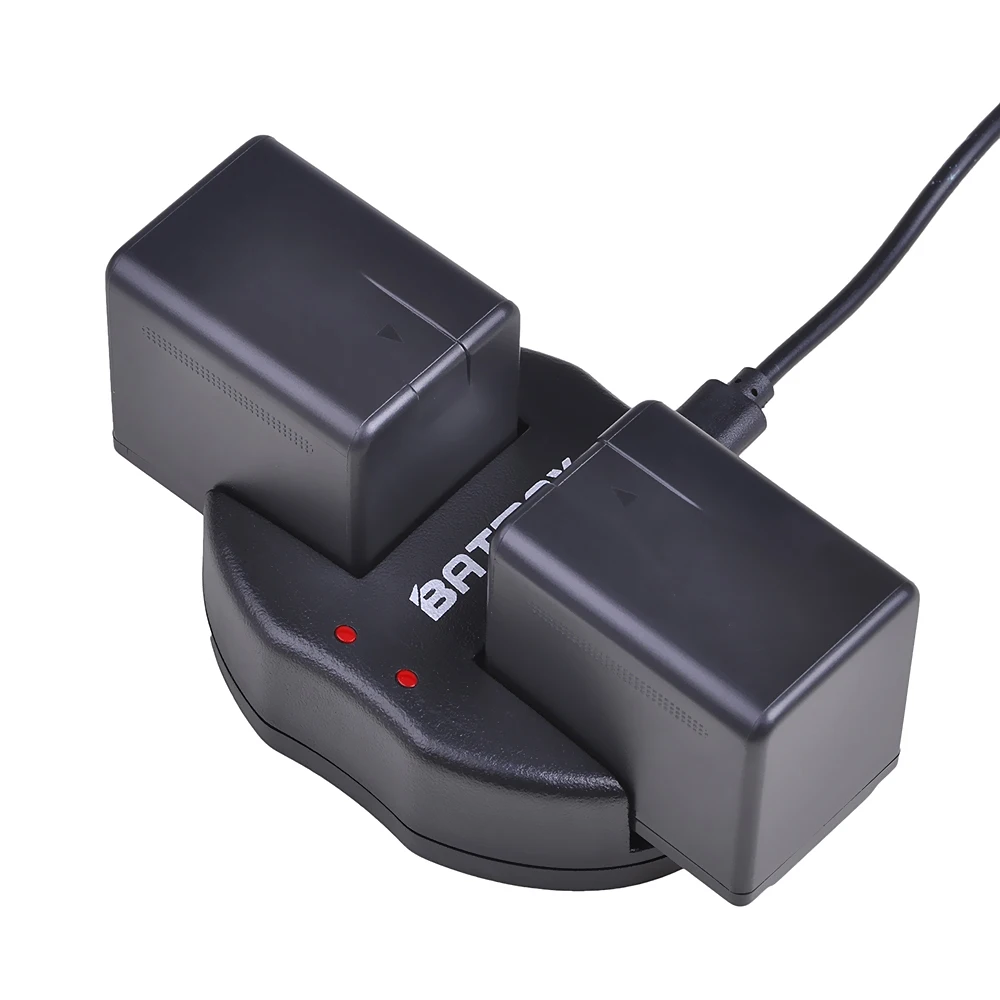 Bateria + Usb Duplo para Panasonic Carregador Hc-v110 Hc-v130 Hc-v210 Hc-v250 Hc-v260 2pcs Vw-vbt380 Vbt380 Vw-vbt190 Vbt190 - Image 4