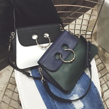 Fashion handbags bags pig small packing rim PU leather women messenger bag