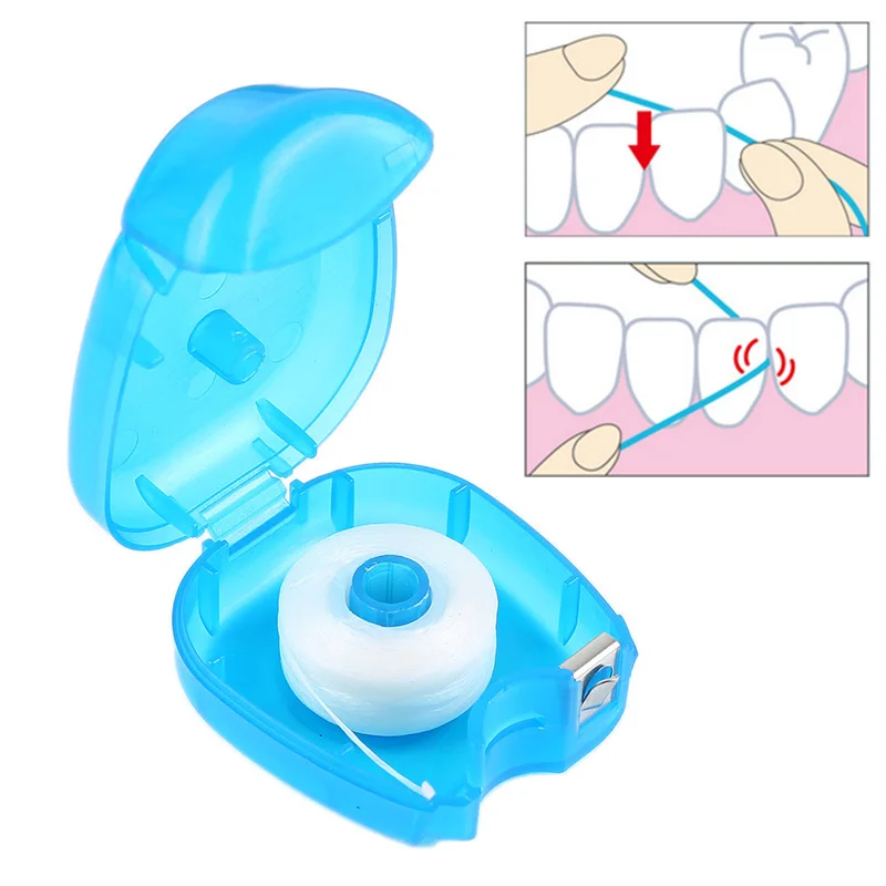 Hot Sale 1pc 25m Dental Flosser Tooth Care Tool Dental Hygiene Portable