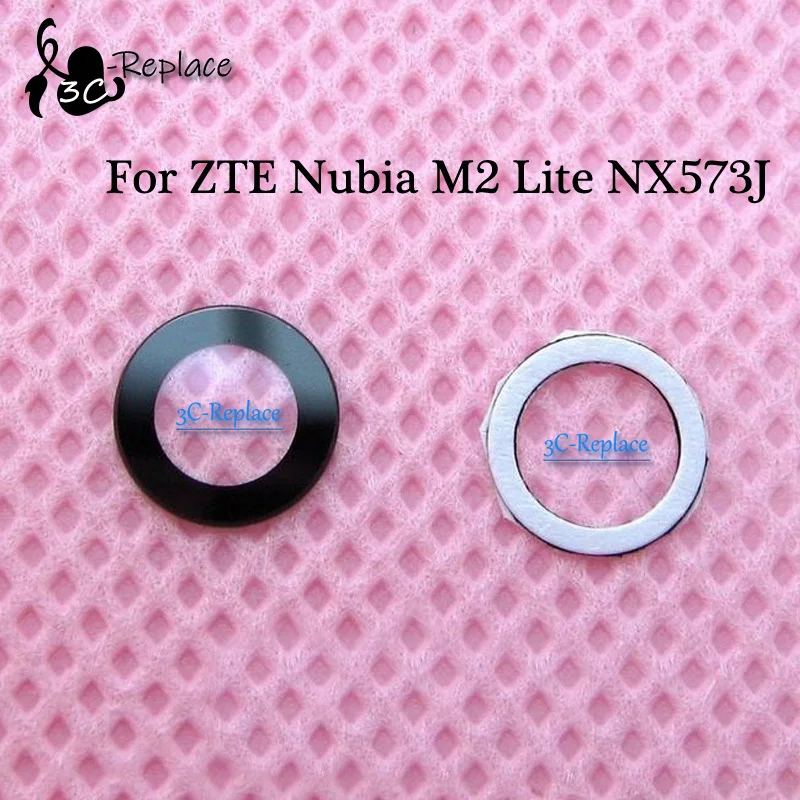 

For ZTE Nubia M2 Lite NX573J M2 Youth NX573 Rear Back Camera Glass Lens Cover Frame Replacement Cell Phone Repair Spare Parts