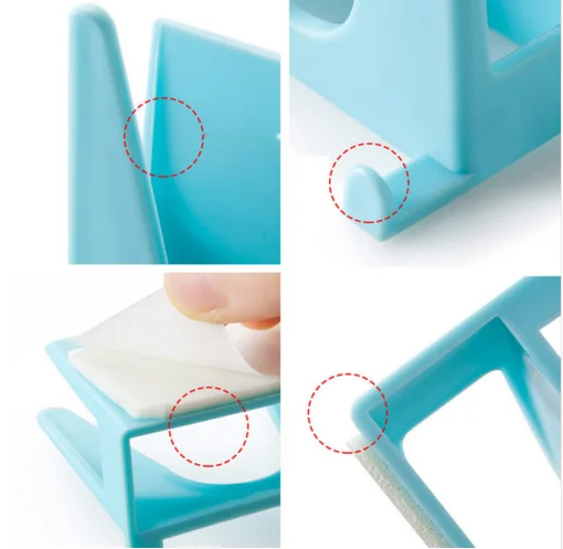 

Plastic Kitchen Pot Pan Cover Shell Cover Sucker Tool Bracket Storage Rack