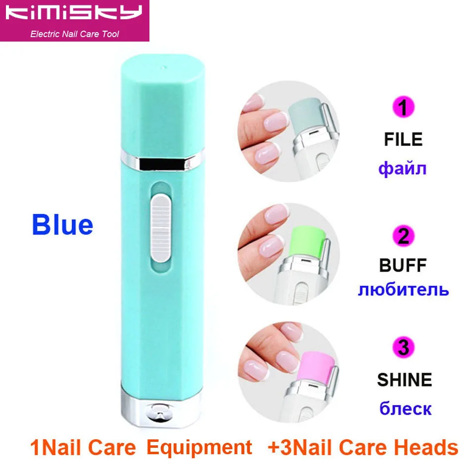 Blue New Nail Lips Shape Electric Nail Art Tools Nail Equipment Nail