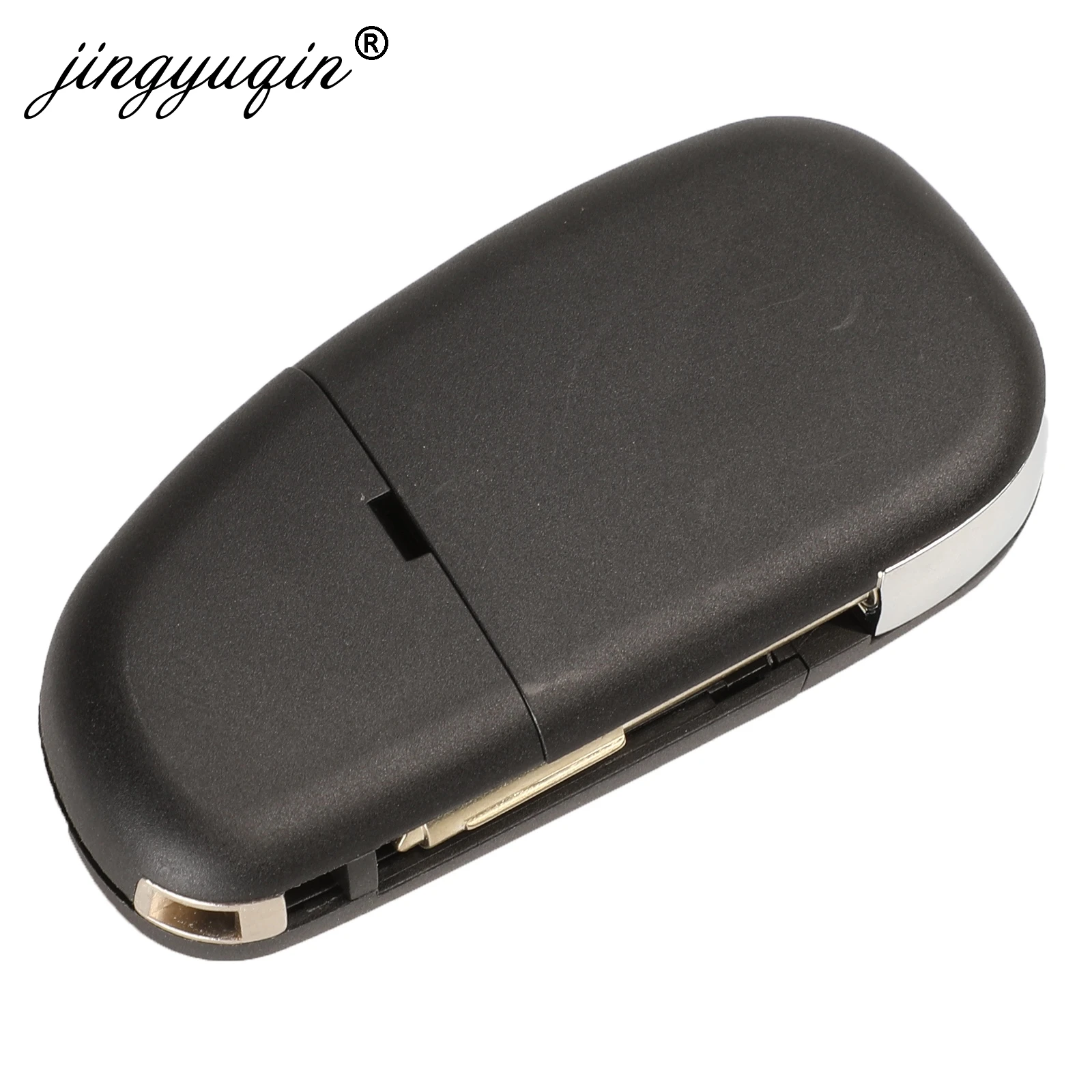 Jingyuqin 4 Bottons Авто Флип дистанционный ключ для Jaguar X-type S-type 1999-2009 XJ XJR 2002-2008 433 МГц 4D60 чип NHVWB1U241