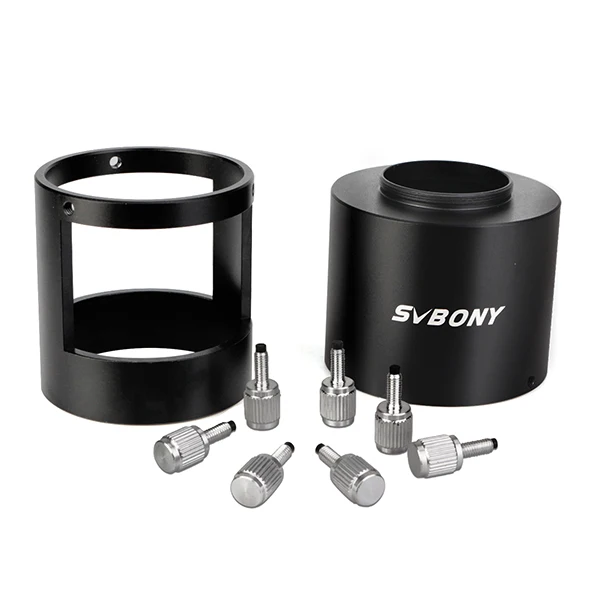 Tubo de Construção 49mm a 58mm para Sv46 Spotting Escopo Câmera Adaptador Extensionable Dois se Encaixa Telescópio Ocular Diâmetro Exterior 7 Esporte e Lazer
