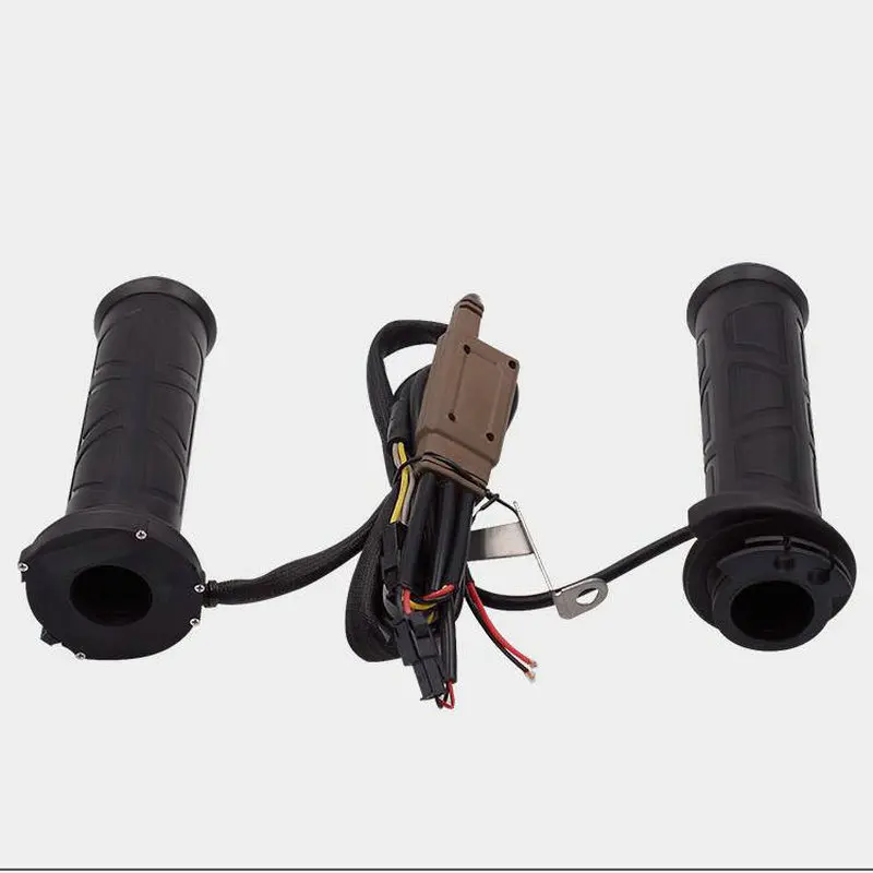 

New AUTO Black 7/8" Motorcycle handlebar Electric Hot Heated Grips Handle Handlebar Warmer Handle Grips