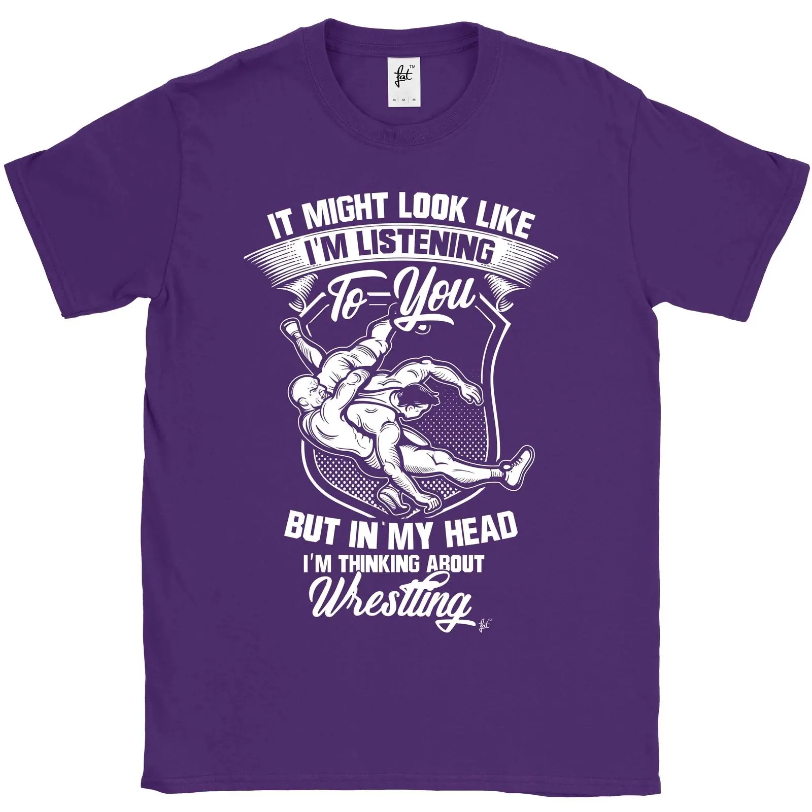 2019 أزياء الساخن بيع نظرة مثل الاستماع ولكن أنا التفكير المصارعة قميص رجالي المحملة قميص 2019 أزياء الساخن بيع نظرة مثل الاستماع ولكن أنا التفكير المصارعة قميص رجالي المحملة قميص