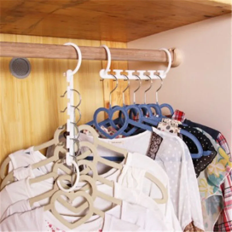 8 шт. Wonder Closet Organizer Space Saver вешалка для одежды Волшебная вешалка для одежды крючок для одежды