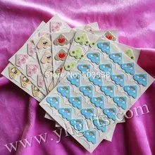 6 листов(144 наклеек)/партия, смешать 6design изображение на бумаге угловые наклейки, набор для скрапбукинга, фотоальбом, вискоза, материалы для рукоделия. классическая игрушка
