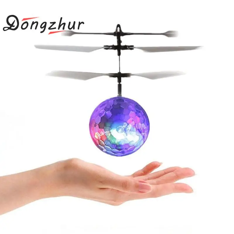 

Induction Flying Luminous Ball Rc Kid's Flying Ball Abs Anti-stress Drone Helicopter Infrared Induction Aircraft Led Ball Toys