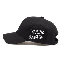 Новинка, вышитая бейсбольная кепка young Savage Dad, Tumblr, трендовая бейсбольная кепка для мужчин и женщин, модная кепка в стиле хип-хоп