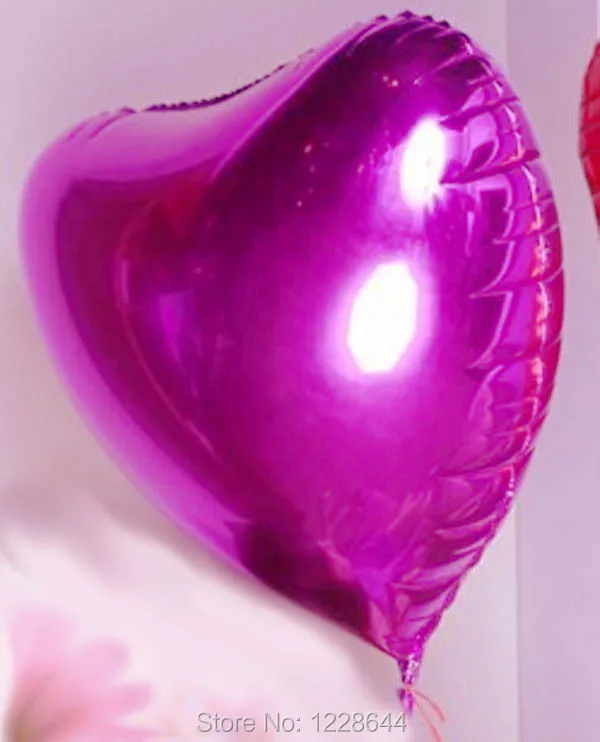 DH_ 32inch heart -fuchsia