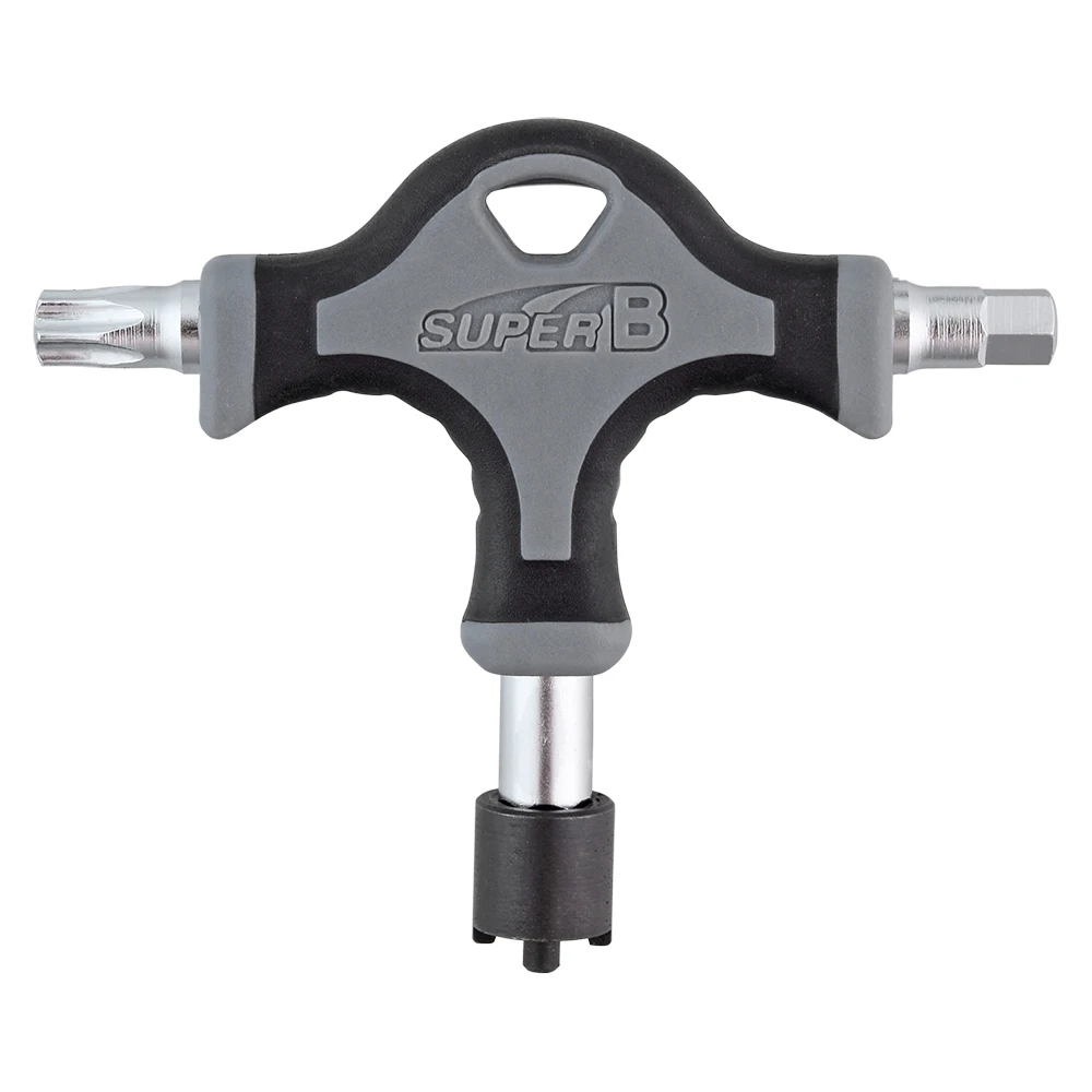 T-образная цепная гайка с кольцом гаечный ключ TB-TH20 Torx 40 Шестигранная 6 мм цепная гайка с кольцом гаечный ключ 3 в 1 инструмент для велосипеда