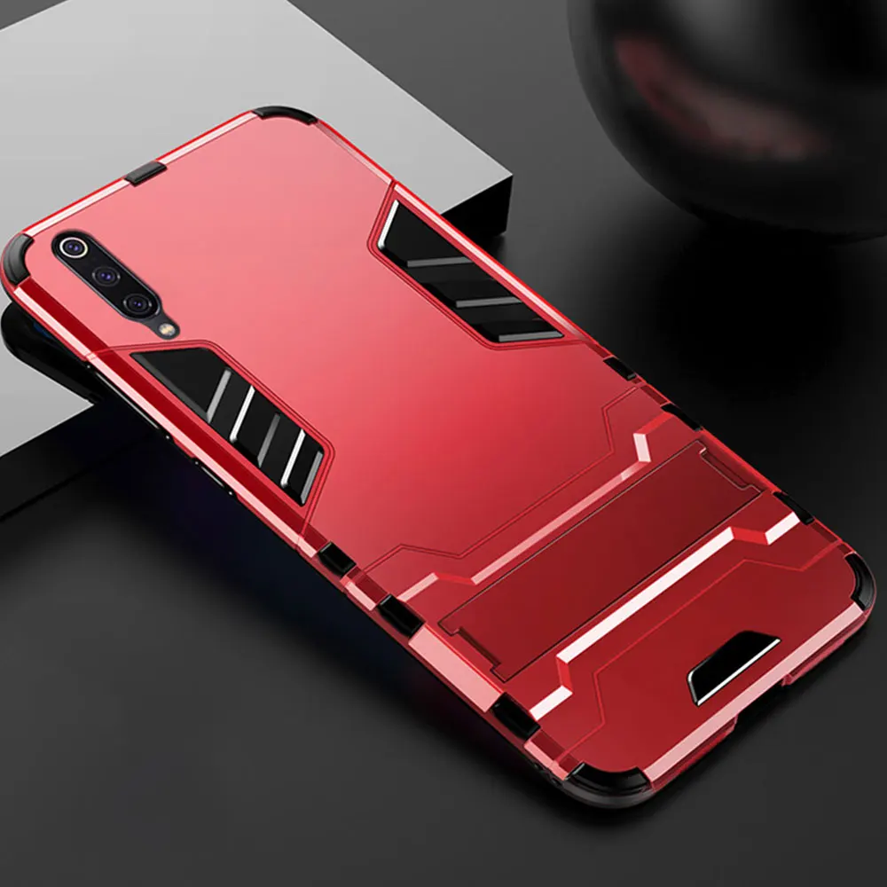 Keajor Case For Samsung A50 Case Shockproof TPU+PC Hard Plastic with Stand Dual Hybrid Back Cover Case For Samsung A30 A50