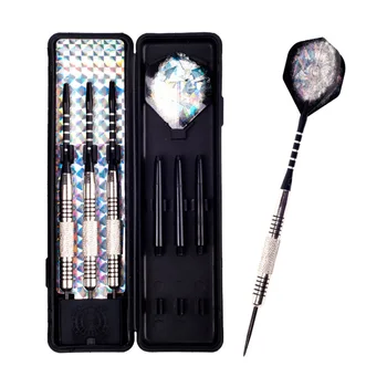 

3Pcs 24g Professional Darts Set Steel Tip Iron Barrel Aluminum Shafts Laser Flights Competition Training Dart