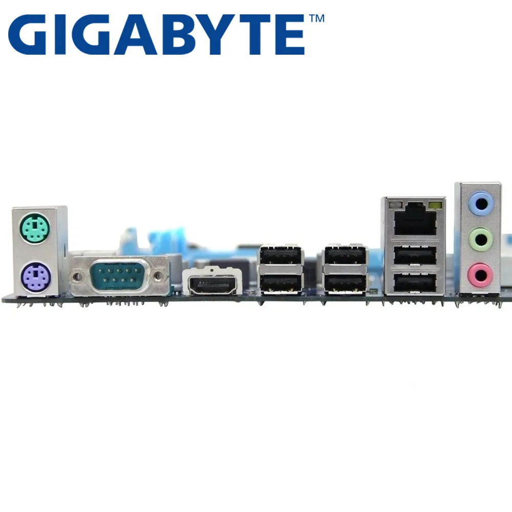 Настольная Материнская плата GIGABYTE GA A55 S3P A75 Socket FM1 для A8 A6 A4 E2 32G ATX оригинальная