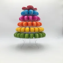 6 ярусов, подставка для кексов, подставка для витрины, макарон, башня, макарун, стенд для торта, дня рождения, вечеринки, свадебные украшения, инструменты