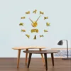Belgian Shepherd Large Frameless Wall Clock Mechelse Shepherd Home Decor Malinois Wall Watch Chien de Berger Belge DIY Big Clock 2