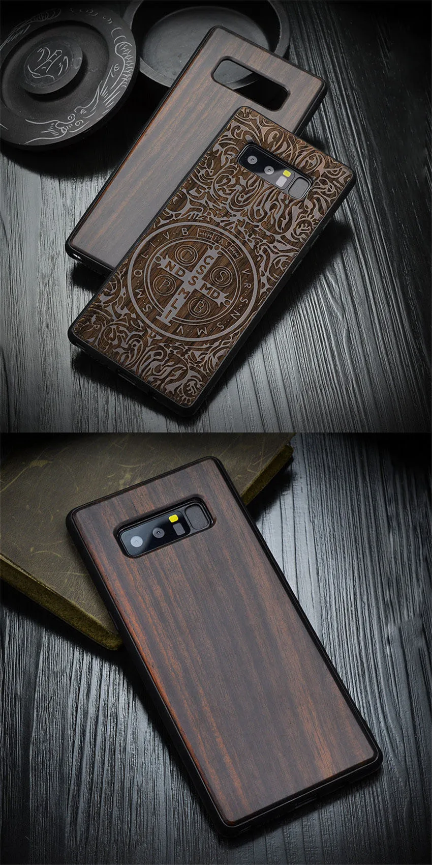 Samsung note 8 case wood (8)