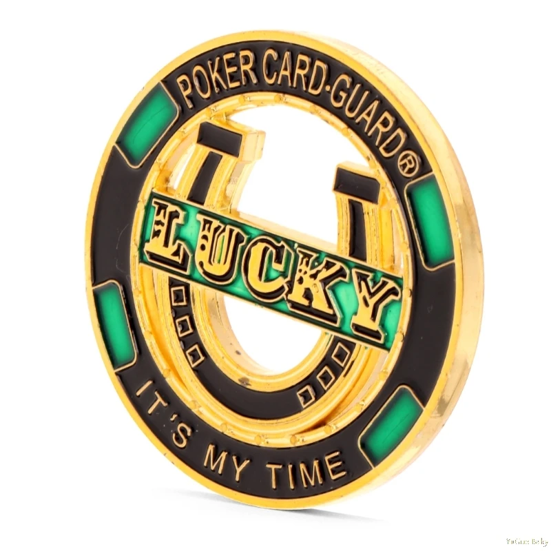 Lucky Poker Card Guard It's My Time Памятная коллекция монет Искусство ремесло подарок неточная монета W-store Sep11_A