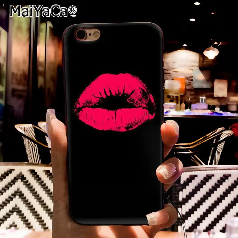 sexy lady Red lips hot girl