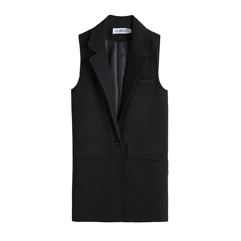 Black sleeveless long vest investing and financial markets quizlet login