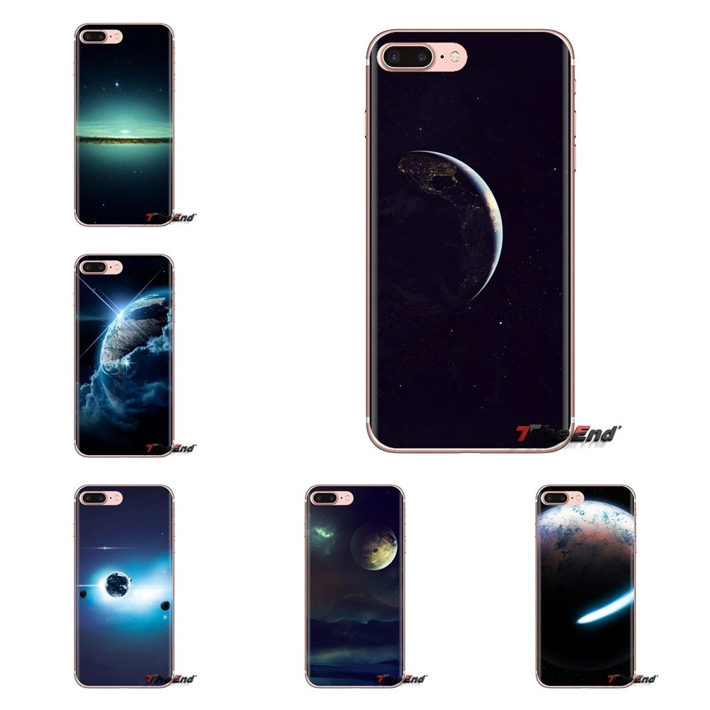 

Space Light Soft Transparent Shell Covers For Huawei G7 G8 P7 P8 P9 P10 P20 P30 Lite Mini Pro P Smart Plus 2017 2018 2019