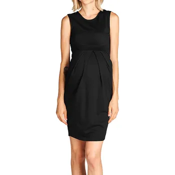 

Women's Maternity Sleeveless Dress Ruffles Nursing Baby Vest Pregnancy Sundress Zwangerschapsjurk Maternity Hot Fashion Dresses