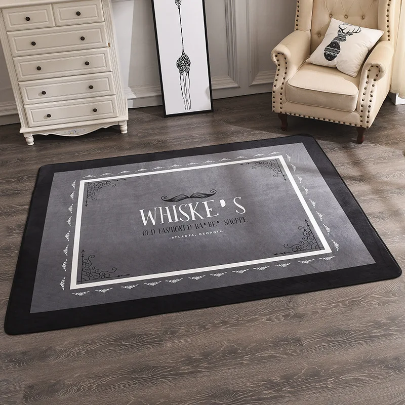 Модный мягкий фланелевый коврик и ковер для дома, гостиной и спальни 150*200 см, Супер качественный ковер, Детская ползающая подстилка, напольный коврик