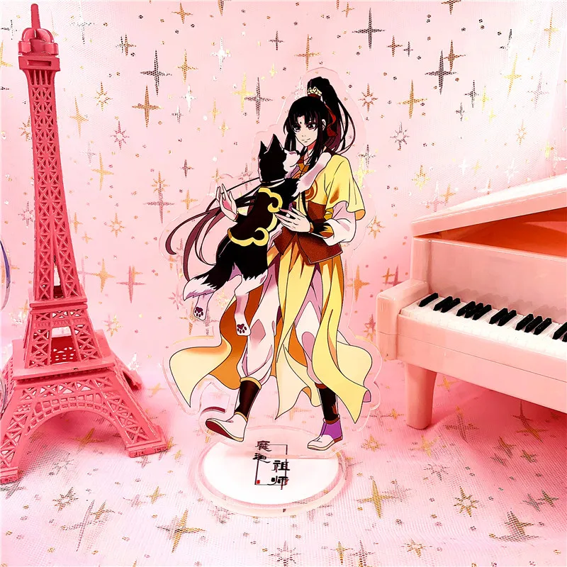 15cm New Arrival Animation MO DAO ZHU SHI LAN ZHAN Wen Ning Kiten Fox Animals Acrylic Standing Plat